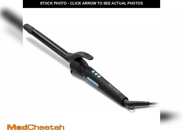 Lot 74-12769644 - Bio Ionic Long Barrel Styler, 0.75" Curling Iron with Moisture Heat Technology &amp; NanoIonic MX, V...