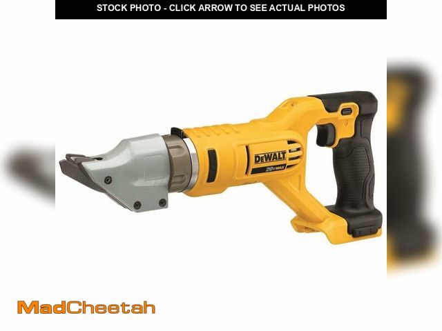 Lot 74-12971225 - DEWALT 20V MAX Metal Shear/Cutter, Cordless, 360 Degree Pivoting Head, Cuts 14GA Material, Bare Tool...