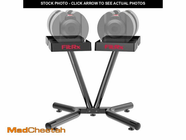 Lot 74-12799833 - FitRx SmartRack Dumbbell Stand, Dumbbell Rack and Kettlebell Weight Rack Stand for Home Gym - UNUSED