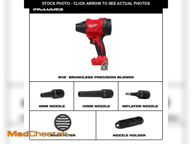 Lot 74-14372621 - (MISSING INLET FILTER) Milwaukee M18 18V Lithium-Ion 570 MPH Brushless Cordless Precision Blower wit...