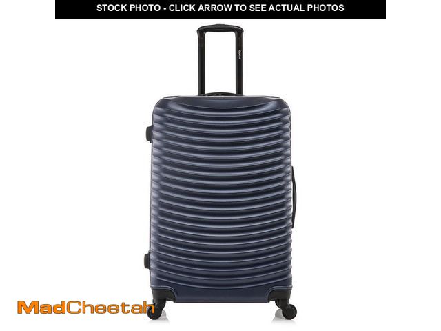 Lot 74-12464957 - *SEE DETAILS* DUKAP 28 in. Blue Adly Lightweight Hardside Spinner *SEE DETAILS*  - UNUSED