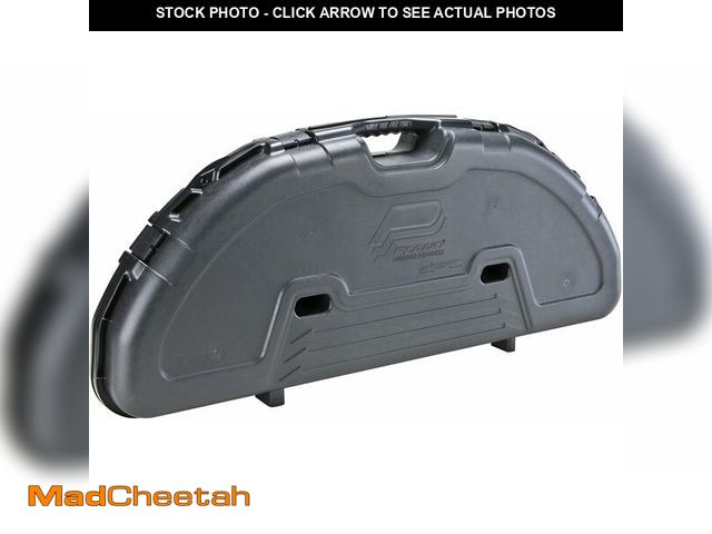 Lot 74-13794233 - Plano Protector Compact Bow Case, Black, Hard Bow Case, Holds up to Five Arrows, Anti-Crush Archery ...