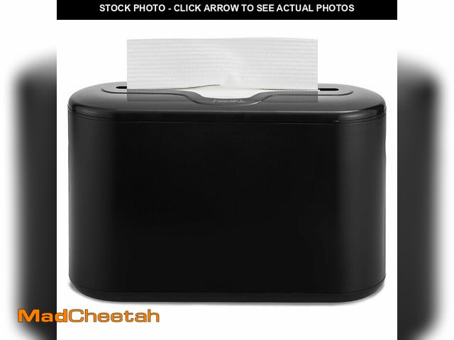 Lot 74-14062565 - Multifold Paper Towel Dispenser Countertop - Compact Folded Paper Towel Holder for Kitchen/Bathroom,...