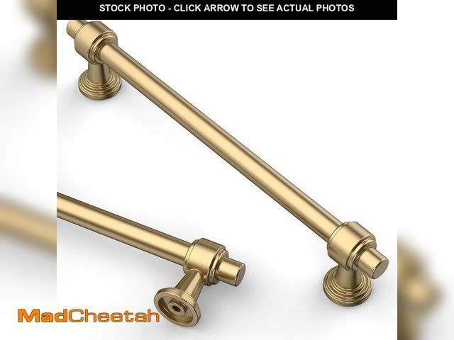 Lot 74-12709427 - Asidrama 10 Pack 6.3 Inch(160mm) Champagne Bronze Cabinet pulls Kitchen Cabinet Handles, Cabinet Pul...