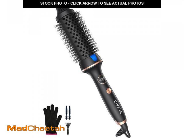 Lot 74-11548149 - CIVEYA Thermal Brush for Blowout Look, 1 1/2 Inch Heated Round Brush Styler, Negative Ion Curling Ir...