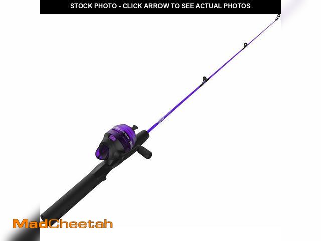 Lot 74-14306019 - Zebco Slingshot Spincast Reel and Fishing Rod Combo, 5-Foot 6-Inch 2-Piece Fishing Pole, Size 30 Ree...