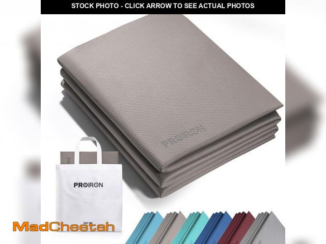 Lot 74-11555542 - PROIRON Foldable 72"x24"x0.24"(6mm) TPE Yoga Mat,NOT PVC!!!-Folding Yoga Mat Thick for Home Workout ...