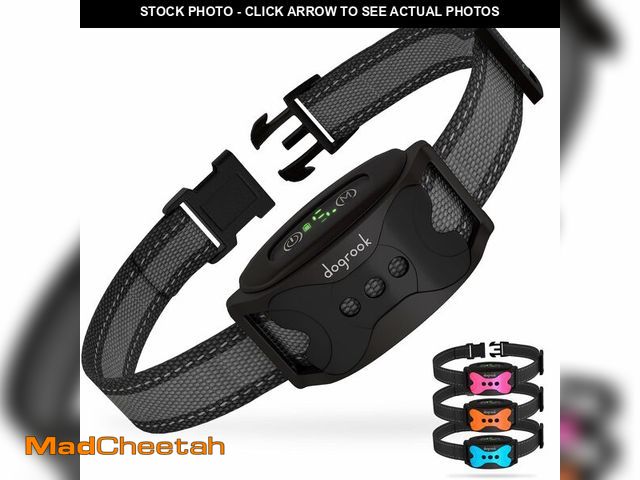 Lot 74-12700008 - DogRook Rechargeable Dog Bark Collar - No Shock Training Smart Collar - Beep &amp; Vibrating - Anti ...