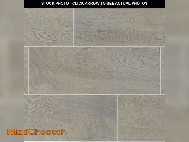 Lot 74-12531132 - (392.04 SQ. FT. PALLET OF 36 CASES) Glenwood Fog 7 in. x 20 in. Ceramic Floor and Wall Tile - UNUSED