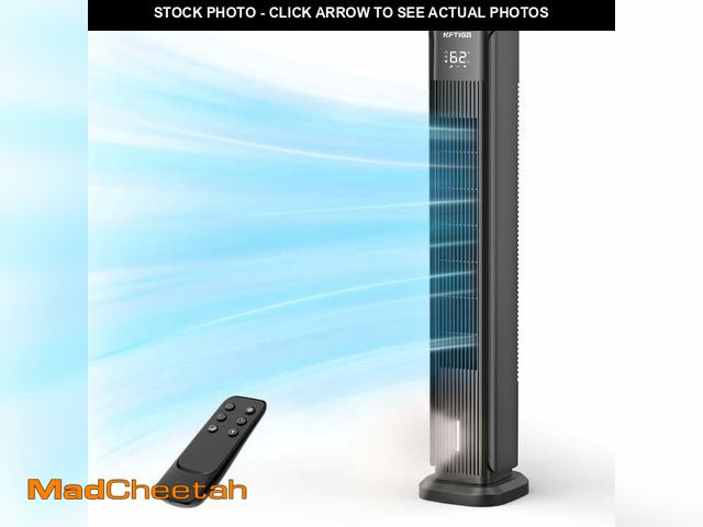 Lot 74-14308881 - NFTIGB 36-Inch Tower Fan Quiet Oscillating Floor Fan with 3 Speeds, 3 Modes, 12H Timer, Bladeless St...