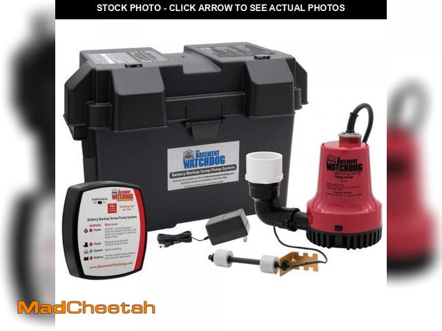 Lot 74-12254921 - Basement Watchdog Emergency Battery Backup Sump Pump System - UNUSED