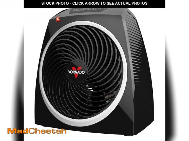 Lot 74-12373612 - Vornado VH5 Personal Vortex Space Heater, 2 Heat Settings, Cool-Touch Exterior, Tip-Over Protection,...