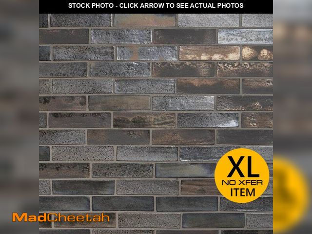 Lot 74-12856593 - Ivy Hill Tile Orion Metallic Mix 1.96 in. x 7.87 in. Glazed Terracotta Clay Subway Wall Tile (32.28 ...