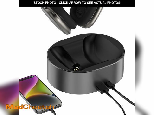 Lot 74-13629609 - ROUNKIN Headphone Charging Stand for AirPods Max,Support Sleep Mode,Magnetic Stand,Protable Desktop ...