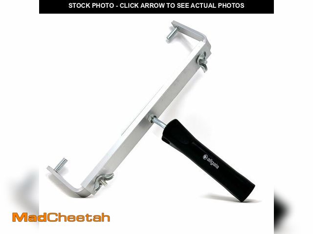 Lot 74-12450313 - Allgala Aluminum Double Arm Roller Frame Adjustable from 12-18 Inch with Black A8 Handle - USED