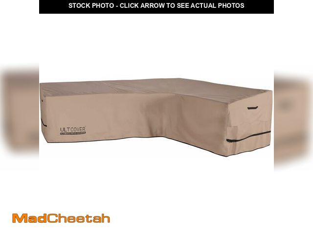 Lot 74-13584266 - ULTCOVER Patio L-Shaped Right Facing Sofa Cover Waterproof for 6-Seater Outdoor Sectional Furniture ...