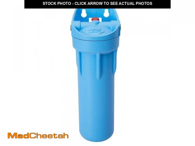 Lot 74-12365393 - OmniFilter Undersink Housing Filtration System with Integrated Bracket in Blue - UNUSED