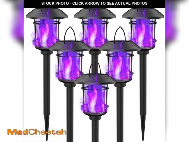 MadCheetah.com - Lot 74-13184123 - Dynaming 6 Pack Solar Flame Torch ...