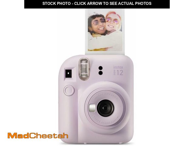 Lot 74-13521354 - Fujifilm Instax Mini 12 Instant Camera - Lilac Purple - UNUSED
