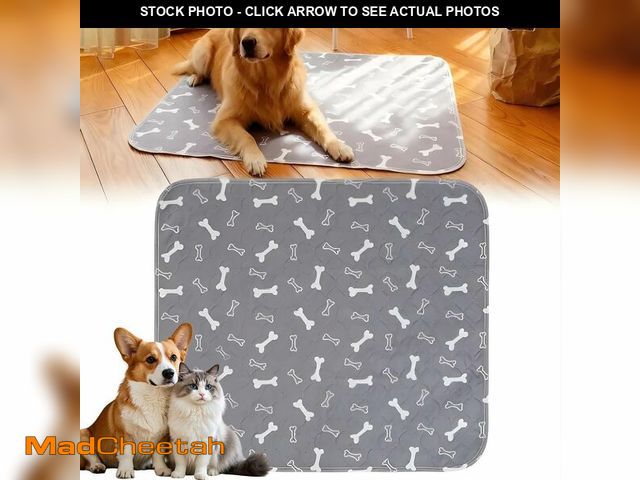 Lot 74-13547436 - Puppy Pads with pheromones, Reusable Puppy Pads for Dogs &amp; Cats, Washable, Durable Leak-Proof &a...
