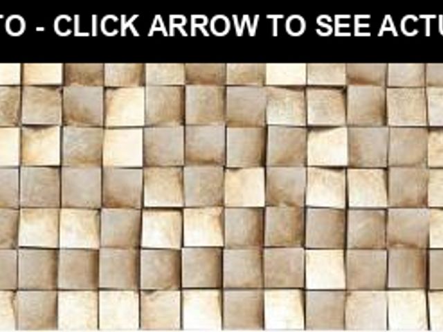 Lot 74-12336417 - Empire Art Direct Textured II Rugged Blocks with Gold Leaf, 3D Wood Wall Art, Ready to Hang, 72" x 2...