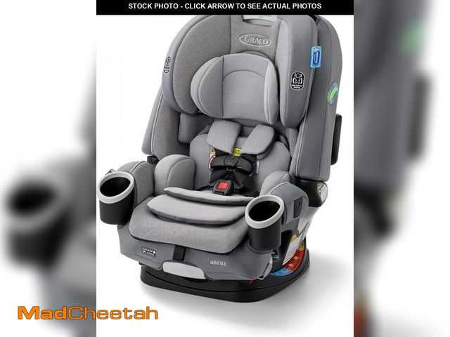 Lot 74-12137726 - Graco 4Ever DLX 4-in-1 Car Seat, Charlie | Infant to Toddler Car Seat, with 10 Years of Use | Rear-F...