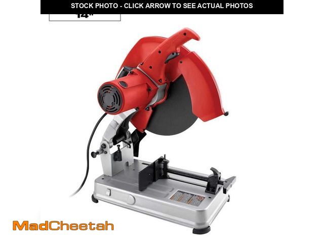 Lot 74-12791574 - Milwaukee 14 in. 15 Amp Abrasive Cut-Off Machine - USED