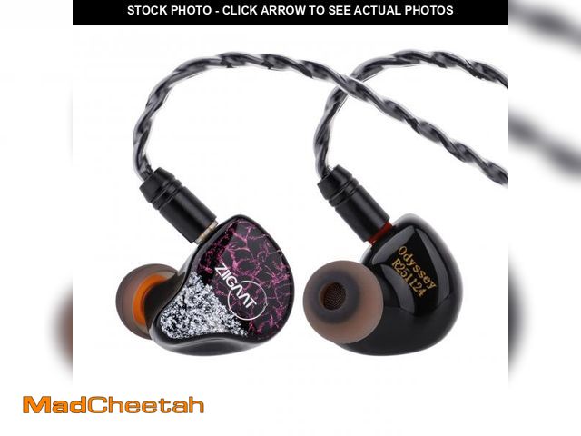 Lot 74-12117430 - Linsoul ZiiGaat Odyssey InÃ¢â¬âEar Monitor, 1DD+3BA Hybrid IEM Earphone, Wired Gaming Earbuds, Pr...