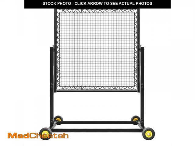 Lot 74-12276333 - MR Height Adjustable Rebounder, Portable Sports Bounce Back Net, Adjustable Angle Pitch Back Return ...