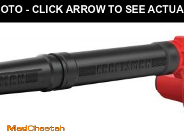 Lot 74-12048532 - CRAFTSMAN V20 Cordless Leaf Blower, 125 mph, Bare Tool Only (CMCBL0100B) - USED