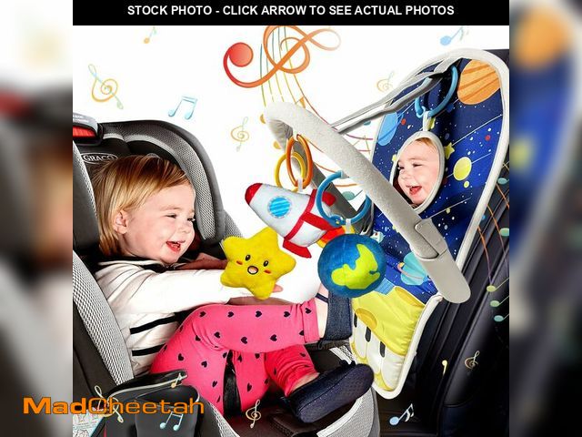Lot 74-14214466 - TOYMNI Car Seat Toys for Baby Infant 6 Months and Up, Carseat Toys with Musical Pedal Piano, Baby Mi...