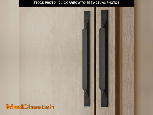 Lot 74-12717038 - Shozafia Kitchen Cabinet Pulls - Black Cabinet Handles - 5 Pack Long Cabinet Hardware for Drawers Dr...