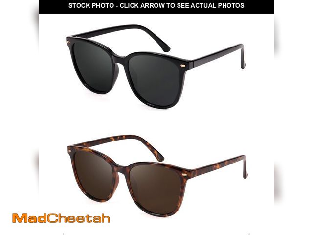 Lot 74-14426106 - FIMILU 2 Packs Sunglasses for Women Polarized UV400 Protection - UNUSED