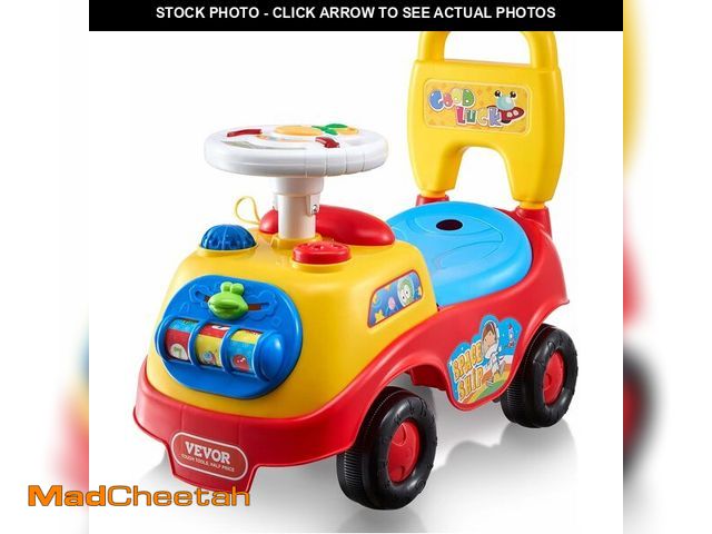 Lot 74-13041798 - VEVOR Ride On Push Car for Toddlers, Ages 19+ Months, Ride Racer, Sit to Stand Toddler Ride On Toy, ...