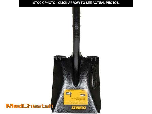 Lot 74-12551421 - Dewalt 32 in. Fiberglass D-Handle Carbon Steel Transfer Shovel - UNUSED