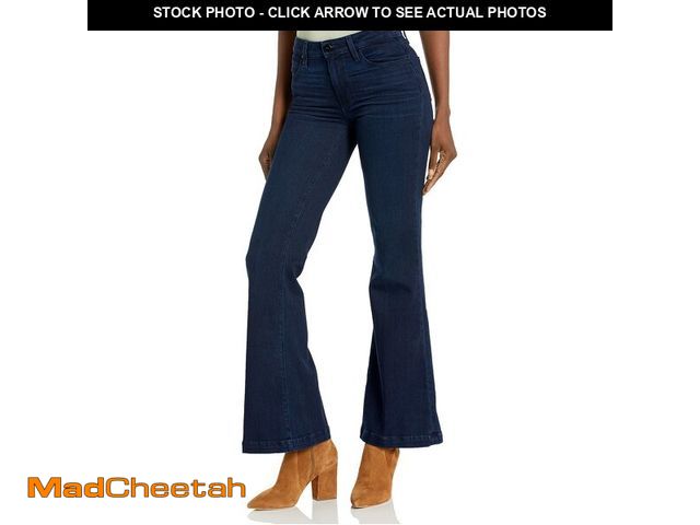 Lot 74-12845173 - PAIGE Women's Genevieve 32" insea, high Rise Flare in Novela, 34 - UNUSED