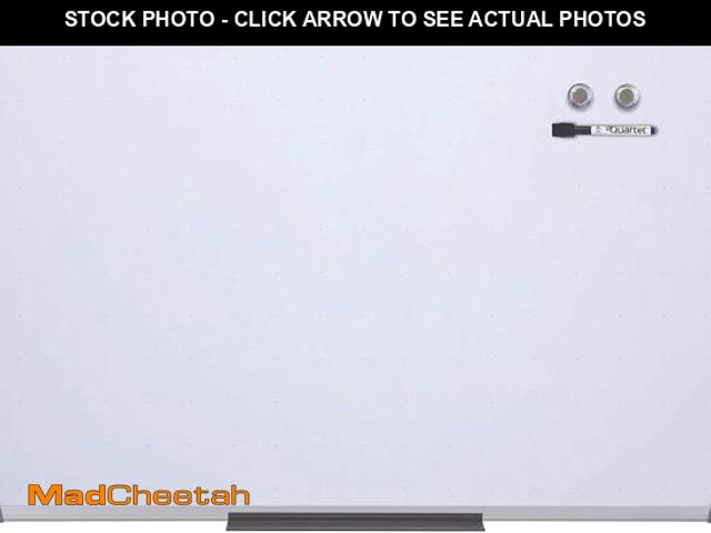 Lot 74-12400067 - (MISSING ACCESSORIES) Quartet Whiteboard, Dry Erase Board, Magnetic, 2' x 3' White Board, Includes O...