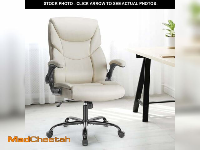 Lot 74-14434752 - edx Computer Gaming Chair, Ergonomic High Back Heavy Duty Task Desk Office Chairs with Wheels, Flip-...