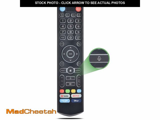 Lot 74-14338931 - Replacement Intelligent Voice Backlit Remote for vSeeBox V5 Pro/V3 Plus/Pro - UNUSED