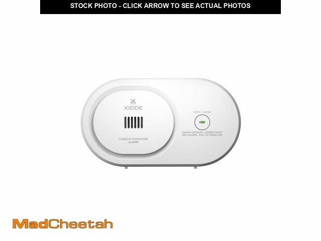 Lot 74-14269047 - Kidde Carbon Monoxide Detector, AA Battery Powered, Portable for Travel or Home, 85 dB Alarm, LED St...