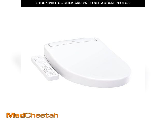 Lot 74-14596193 - TOTO S2 Washlet Electric Heated Bidet Seat for Elongated Toilet in Cotton White SW3346#01 - UNUSED