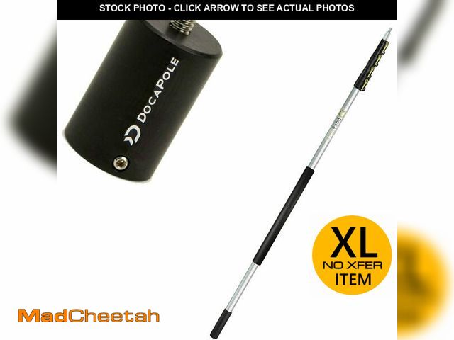 Lot 74-12693935 - DOCAZOO Camera Pole 7-30 Ft Extension Pole with Adapter for GoPro, Camera or Video Camera, Up to 36 ...