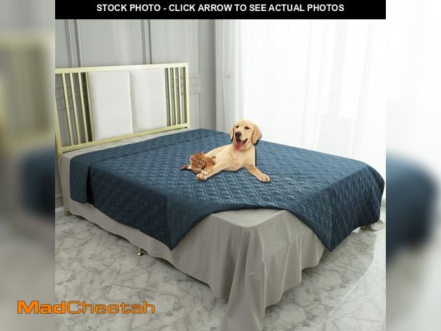 Lot 74-13540026 - Ameritex Waterproof Blanket Reversible Dog Bed Cover Pet Blanket for Furniture Bed Couch Sofa - UNUS...