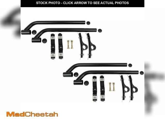 Lot 74-14079182 - Mytee Products 2 Pack Black Poly Coated Polymer Fender Mounting Kit for Semi Truck &amp; Trailers - ...