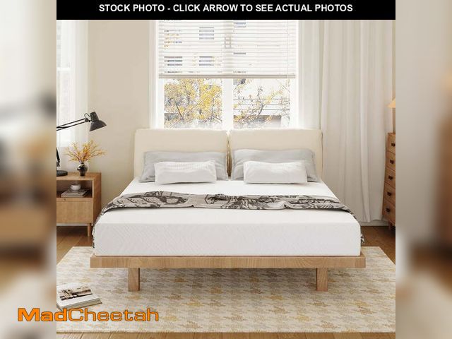 Lot 74-13604494 - MLILY Ego White Full Size Mattress in a Box, 8 inch Memory Foam Mattress, Medium Firm - UNUSED