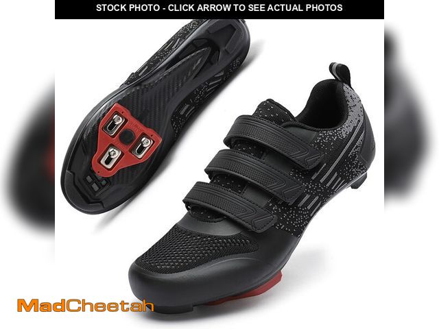 Lot 74-14214661 - Unisex Road Bike Cycling Shoes Compatible with Peloton Shimano SPD Bike Riding Shoes for Men Women, ...