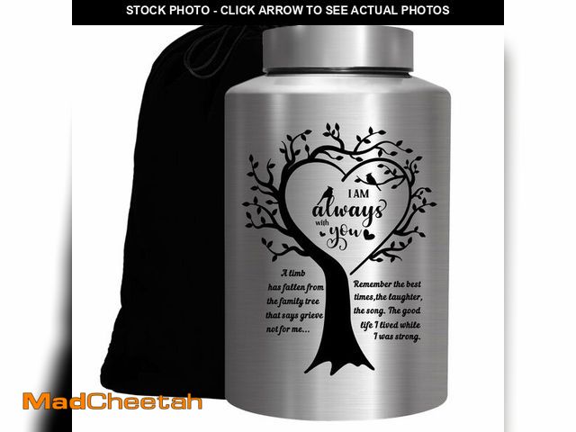 Lot 74-13623585 - Cremation Urns for Human Ashes Adult - Woman Men Large up to 220 lbs Decorative Memorial Funeral Bur...