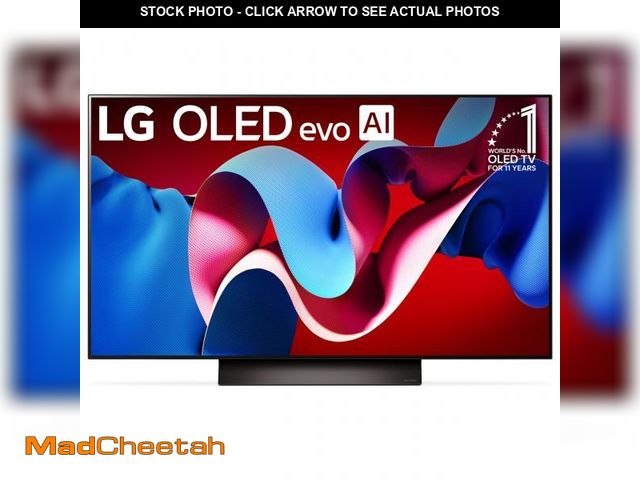 Lot 74-12202029 - LG 48-Inch Class OLED evo C4 Series Smart TV 4K Processor Flat Screen with Magic Remote AI-Powered w...