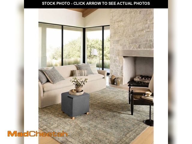 Lot 74-12760293 - Loloi Amber Lewis Morgan Collection MOG-04 Sea/Sage 2' x 3'-6" 38" Thick Accent Rug feat. CloudPile,...