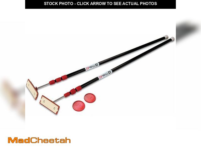 Lot 74-13697263 - ZipWall ZP2 ZipPole 10 foot Spring Loaded Dust Barrier Poles (Pack of 2) - UNUSED